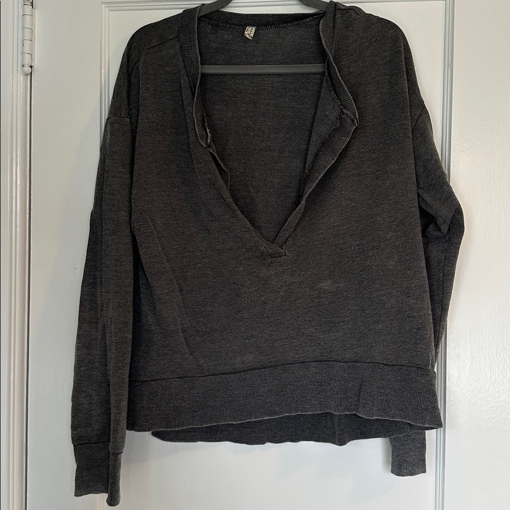 Women's Dark Gray Lounge Pajama Set - Picture 2 of 6